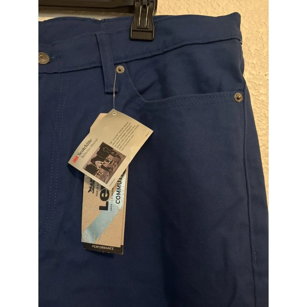 Levi's 511 Men's Regular Taper Jeans 38/30 Blue Color Stretch NWT